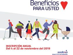Beneficios PARA USTED - INSCRIPCI&Oacute;N ANUAL - CareFirst