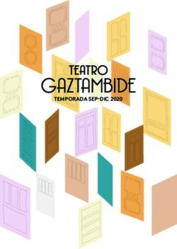 TEMPORADA SEP-DIC 2020 - Estar al Dia