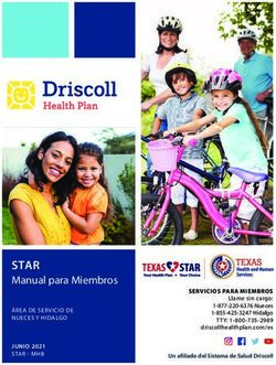 STAR Manual para Miembros - Driscoll Health Plan