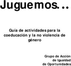 Juguemos... Guía de actividades para la coeducación y la no violencia de género