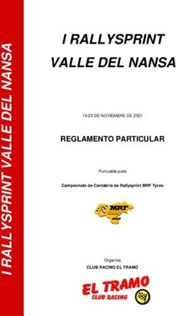 I RALLYSPRINT VALLE DEL NANSA - REGLAMENTO PARTICULAR - Sport2fit