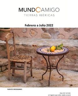 Febrero a Julio 2022 - NUEVOS PROGRAMAS - Mundo Amigo