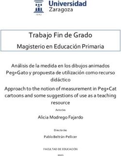 Trabajo Fin de Grado Magisterio en Educación Primaria