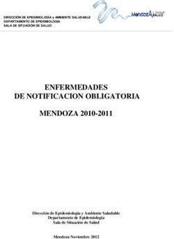 ENFERMEDADES DE NOTIFICACION OBLIGATORIA MENDOZA 2010-2011