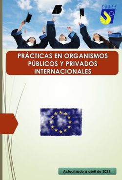 PR&Aacute;CTICAS EN ORGANISMOS P&Uacute;BLICOS Y PRIVADOS INTERNACIONALES - Actualizado a abril de 2021 - SEPE