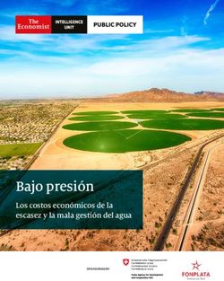 Bajo presión Los costos económicos de la escasez y la mala gestión del agua - Los costos económicos de la escasez y la mala ...